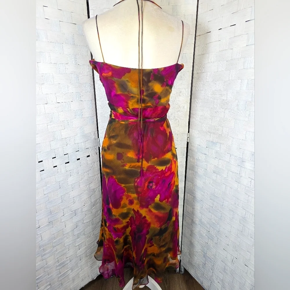 Vntg. CACHE Midi Sundress - Picture 7 of 11